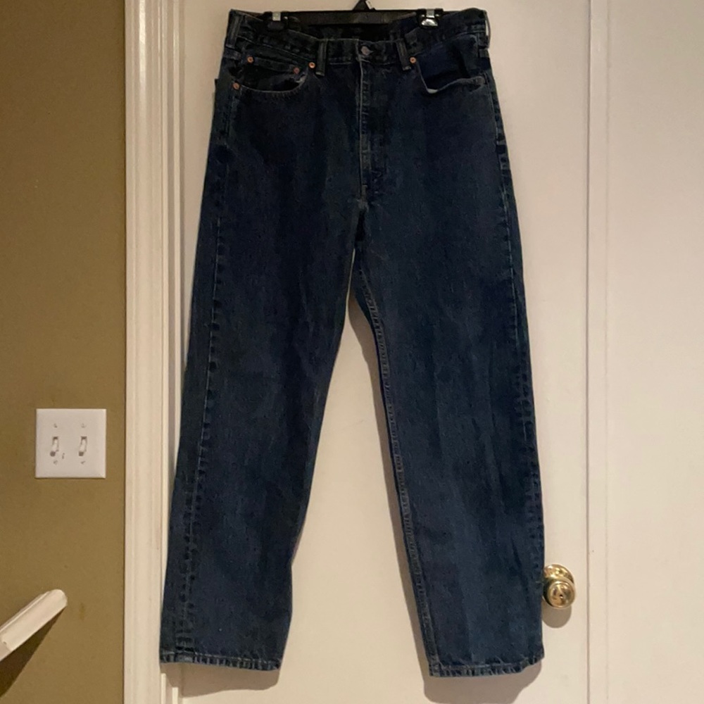 LEVIS 550 Jeans  Dark Stonewash Size 38/32